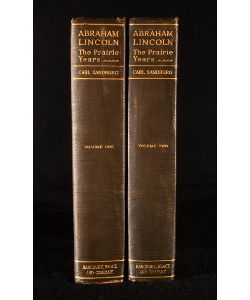 Abraham Lincoln: The Prairie Years, 2 Volumes